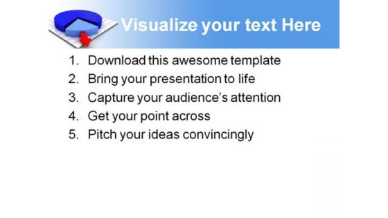 Pie Chart Business PowerPoint Themes And PowerPoint Slides 0511