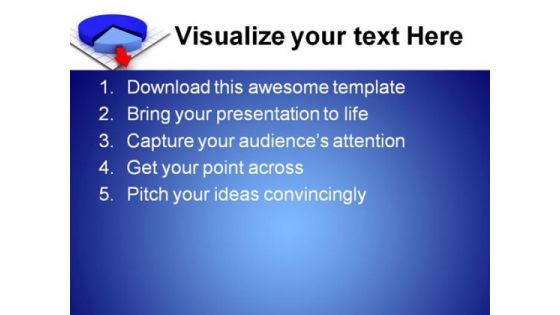 Pie Chart Business PowerPoint Themes And PowerPoint Slides 0511
