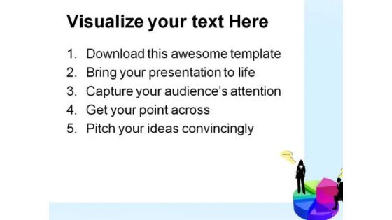 Pie Chart Business Success PowerPoint Templates And PowerPoint Backgrounds 0811