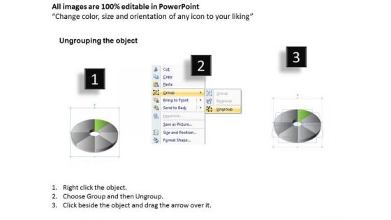 Pie Chart Circular 8 Stages Process Example Of Small Business Plan PowerPoint Slides