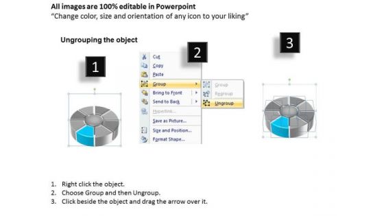 Pie Chart For Data Comparisons 8 Stages Business Plan Downloads PowerPoint Templates