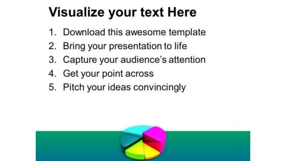 Pie Chart For Market Analysis PowerPoint Templates Ppt Backgrounds For Slides 0513