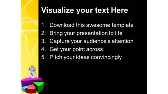 Pie Chart Graph Dollar Marketing PowerPoint Templates And PowerPoint Themes 0812