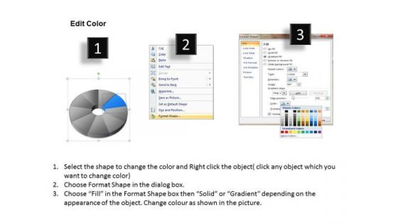 Pie Chart In Business Planning 9 Stages Ppt Outlines PowerPoint Slides