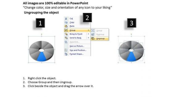 Pie Chart In Business Planning 9 Stages Ppt Template PowerPoint Templates