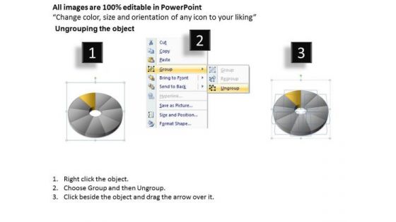 Pie Chart In Business Planning 9 Stages Ppt The PowerPoint Slides
