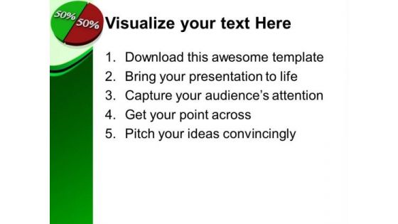 Pie Chart Percentage Business PowerPoint Templates And PowerPoint Themes 0712