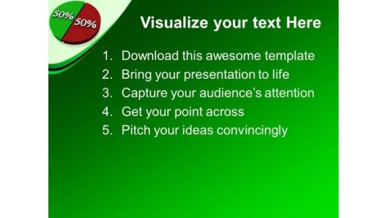 Pie Chart Percentage Business PowerPoint Templates And PowerPoint Themes 0712