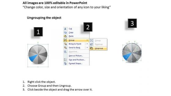Pie Chart Process 10 Stages Finance Building Business Plan PowerPoint Slides