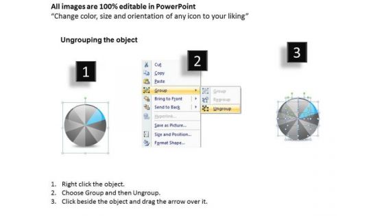 Pie Chart Process 10 Stages Finance Create Business Plan Template PowerPoint Templates