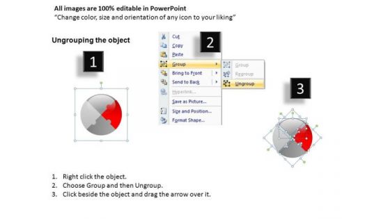 Pie Chart Puzzle PowerPoint Slides And Ppt Diagram Templates