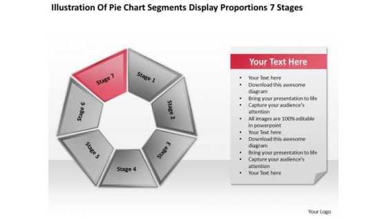 Pie Chart Segments Display Proportions 7 Stages Ppt PowerPoint Slides Pie Chart Segments Display Proportions 7 Stages Ppt PowerPoint Slides