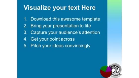 Pie Chart Web Application PowerPoint Templates Ppt Backgrounds For Slides 0413