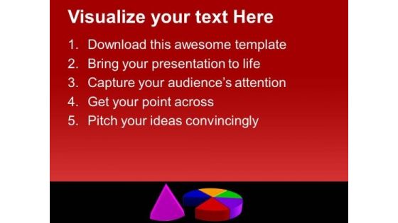 Pie Graph For Sales Strategy PowerPoint Templates Ppt Backgrounds For Slides 0413