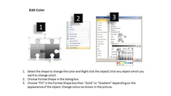 Piece Puzzle Pieces Fitted PowerPoint Slides And Ppt Templates