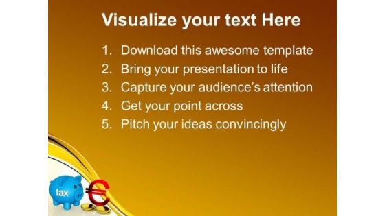 Piggy Bank Concept Investment Money PowerPoint Templates And PowerPoint Themes 1012