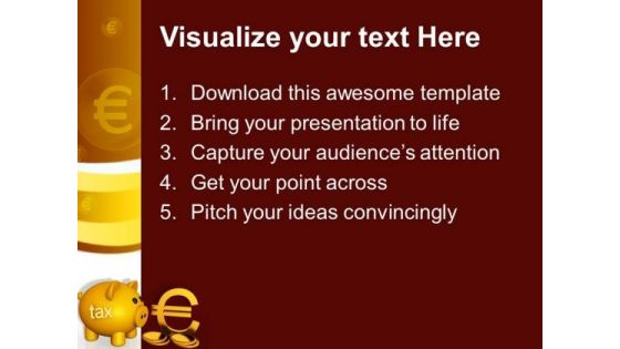 Piggy Bank Concept Money PowerPoint Templates And PowerPoint Themes 1012