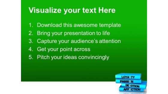 Pile Of Blue Books PowerPoint Templates Ppt Backgrounds For Slides 0713