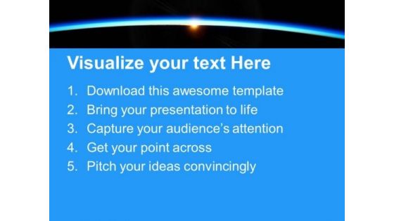 Planet Earth Geography PowerPoint Templates Ppt Backgrounds For Slides 0213