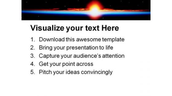 Planet Earth PowerPoint Background And Template 1210