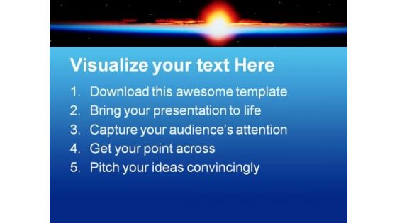 Planet Earth PowerPoint Background And Template 1210