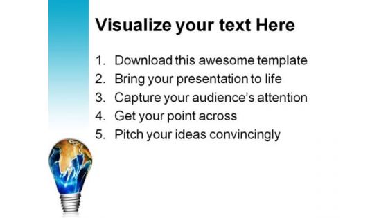 Planet Idea Business PowerPoint Templates And PowerPoint Backgrounds 0311