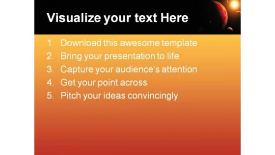 Planets Globe PowerPoint Themes And PowerPoint Slides 0711
