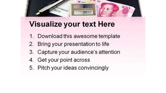 Planner For Finance Money PowerPoint Templates And PowerPoint Backgrounds 0211