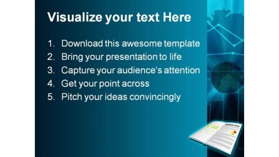 Planning Business PowerPoint Template 0610
