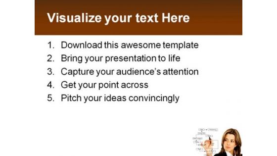 Planning Business PowerPoint Template 0810