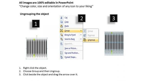 Planning Performance Of Process 12 Stages Business Outlines PowerPoint Templates