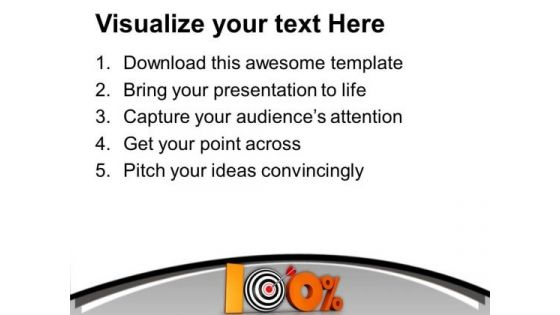 Planning To Achieve Business Target PowerPoint Templates Ppt Backgrounds For Slides 0513