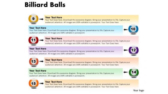 Play Billiard Balls PowerPoint Slides And Ppt Diagram Templates