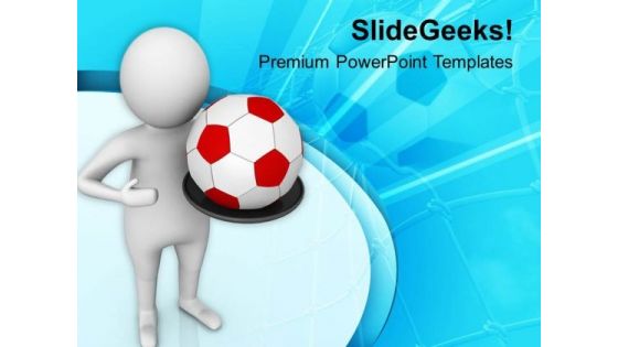 Play Football With Friends PowerPoint Templates Ppt Backgrounds For Slides 0813