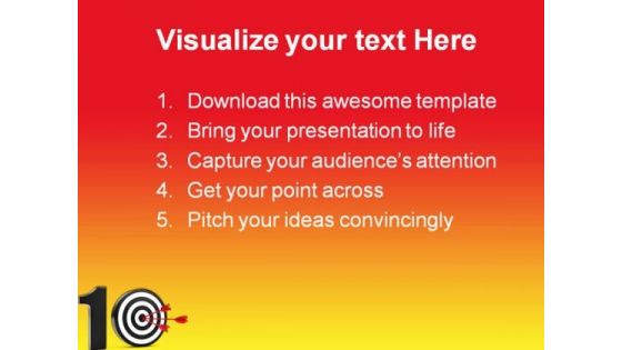 Play On Ten Sports PowerPoint Themes And PowerPoint Slides 0211