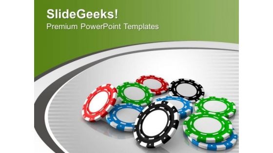 Play Poker And Enjoy PowerPoint Templates Ppt Backgrounds For Slides 0613