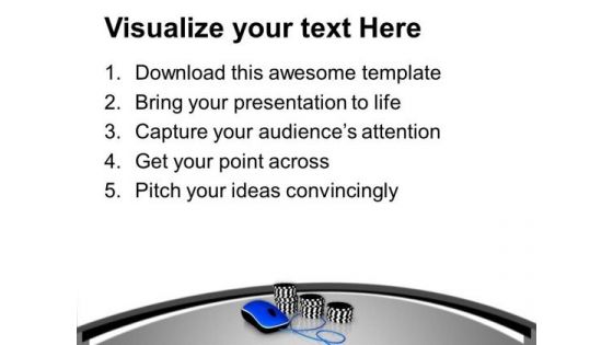 Play Poker Online And Enjoy PowerPoint Templates Ppt Backgrounds For Slides 0513