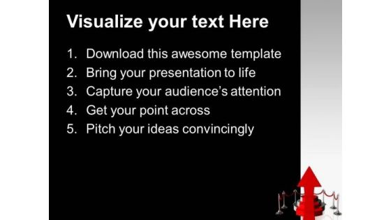 Podium On White Background Is Success PowerPoint Templates Ppt Backgrounds For Slides 0213