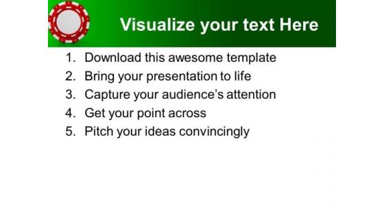 Poker Is Intresting Game PowerPoint Templates Ppt Backgrounds For Slides 0613