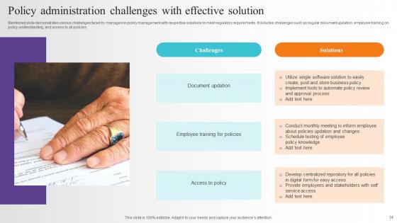 Policy Administration Ppt Powerpoint Presentation Complete Deck With Slides
