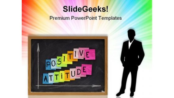 Positive Attitude Business PowerPoint Themes And PowerPoint Slides 0811