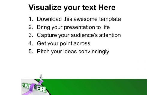 Positive Attitude For Career Business PowerPoint Templates Ppt Backgrounds For Slides 0513