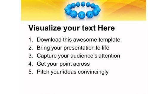 Positive Expression Business Concept PowerPoint Templates Ppt Backgrounds For Slides 0513