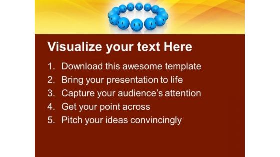 Positive Expression Business Concept PowerPoint Templates Ppt Backgrounds For Slides 0513