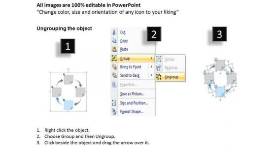 Post It Note 4 Stages Business Ppt How To Write Plan Template PowerPoint Slides