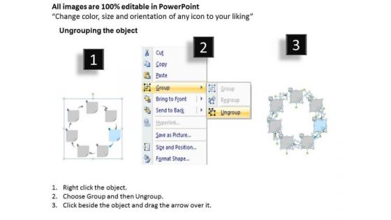 Post It Note 7 Stages Sales Diagram Ppt Business Development Plan Template PowerPoint Templates