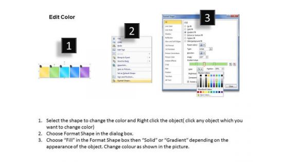 Post It Notes 5 Stages Business Theme Ppt Templates For Plans PowerPoint Slides