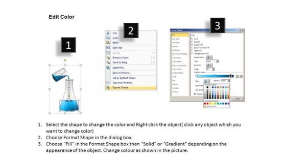 Pouring Liquid Into Flask Experiment PowerPoint Templates Ppt Slides