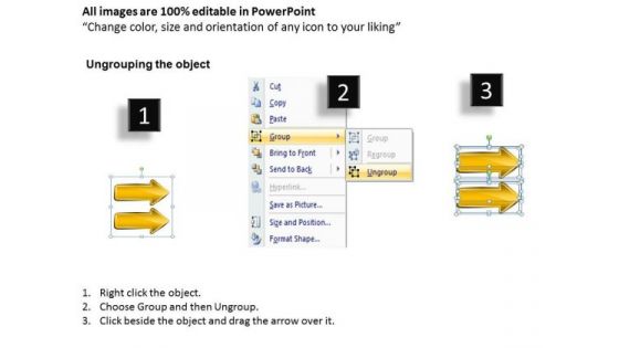 Power Point Arrows Of Process 8 Stages PowerPoint Templates Backgrounds For Slide