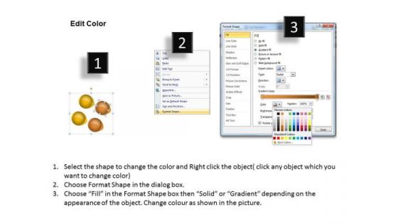 Power Point Arrows Statistical Analysis Of Process Data 2 Steps PowerPoint Templates